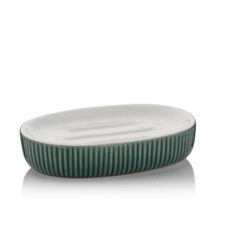 Мильниця Kela Ava 24415 13.5х8.5х3 см зелені альпи Мильниця Kela Ava 24415 13.5х8.5х3 см зелені альпи
