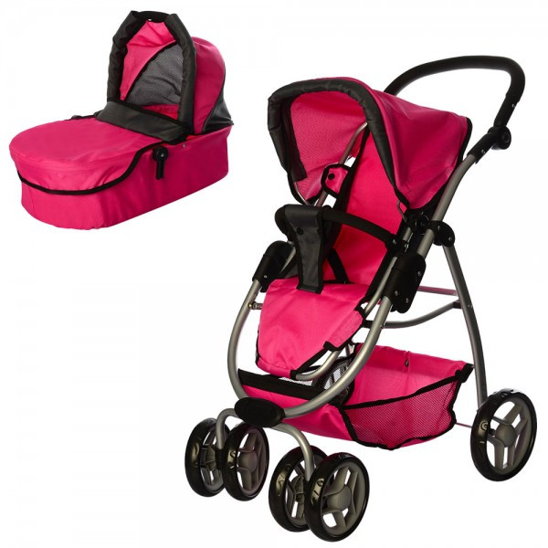 Коляска для ляльки Melogo M-9662 69х37х53 см Коляска для ляльки Melogo M-9662 69х37х53 см