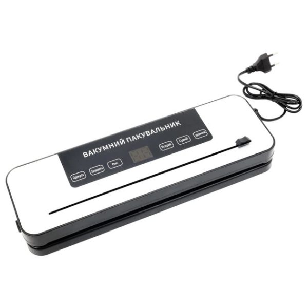 Вакууматор із пакетами Vacuum Sealer 384VC 120 Вт білий