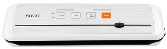 Вакуумний упаковщик SOGO SS-13030 110 Вт сріблястий Вакуумний упаковщик SOGO SS-13030 110 Вт сріблястий