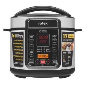Мультиварка-скороварка Rotex REPС-72 900 Вт Мультиварка-скороварка Rotex REPС-72 900 Вт