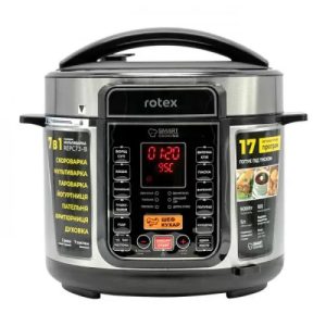 Мультиварка-скороварка Rotex REPС73-B 900 Вт Мультиварка-скороварка Rotex REPС73-B 900 Вт
