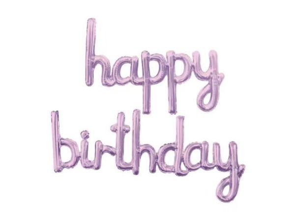 Набір надувних кульок Happy Birthday 14361 2 предмети фіолетовий Набір надувних кульок Happy Birthday 14361 2 предмети фіолетовий