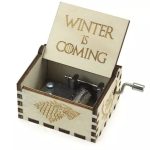 Музична скринька вінтажна Гра Престолів Winter Coming 5325 біла
