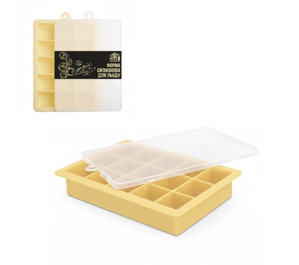 Форма для льоду SNT Creamy 3300-61 18х12х2.54 см кремова Форма для льоду SNT Creamy 3300-61 18х12х2.54 см кремова
