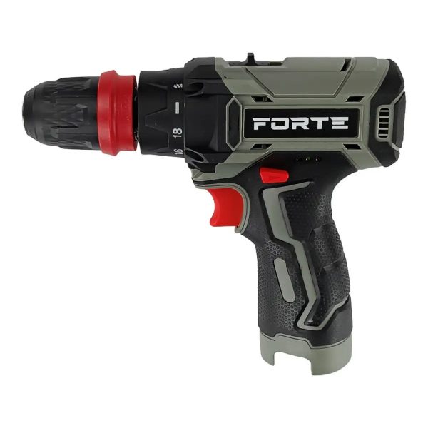 Дриль-шуруповерт Forte СDR-12ASС 12 В 123610 1500 Вт сірий