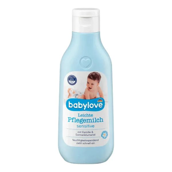 Дитяче молочко Babylove Pflegemilch Sensitive 4066447256710 250 мл Дитяче молочко Babylove Pflegemilch Sensitive 4066447256710 250 мл
