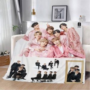 Плед 3D BTS №3 13292 160х200 см Плед 3D BTS №3 13292 160х200 см