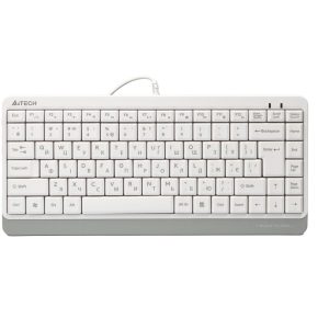 Клавіатура провідна комп'ютерна A4Tech Fstyler Compact Size FK11 USB (White) біла Клавіатура провідна комп'ютерна A4Tech Fstyler Compact Size FK11 USB (White) біла