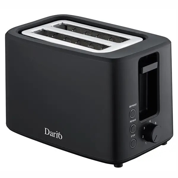 Тостер Dario DT-1007-BlaСk 750 Вт чорний Тостер Dario DT-1007-BlaСk 750 Вт чорний