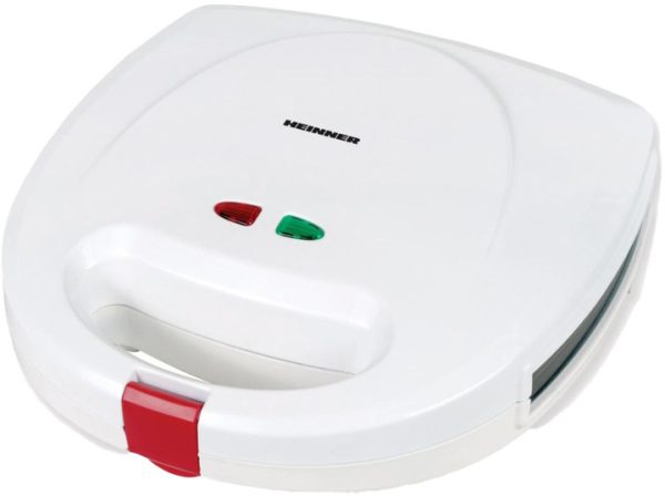 Бутербродниця HEINNER SM-2K750WH 750 Вт біла Бутербродниця HEINNER SM-2K750WH 750 Вт біла