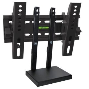 Комплект для встановлення ТВ з полицею для тюнера ElectricLight 13b61m-Black чорний Комплект для встановлення ТВ з полицею для тюнера ElectricLight 13b61m-Black чорний