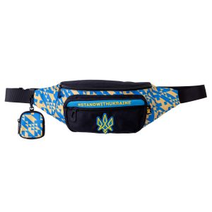 Сумка-бананка YES SP-29 Tryzub 559689 8х15х43 см Сумка-бананка YES SP-29 Tryzub 559689 8х15х43 см