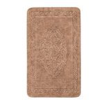 Килимок у ванну Arya Damaks AR-A107217-Beige 120х70 см бежевий