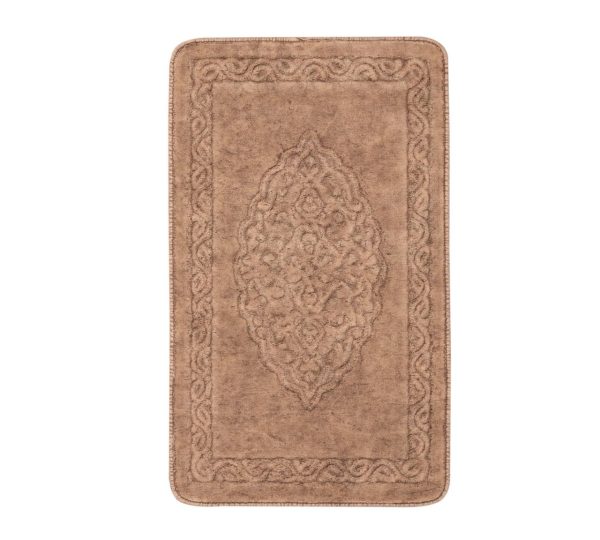 Килимок у ванну Arya Damaks AR-A107217-Beige 120х70 см бежевий Килимок у ванну Arya Damaks AR-A107217-Beige 120х70 см бежевий