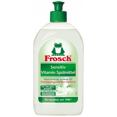 Бальзам для посуду 500 мл Sensitiv Vitamin Frosch 9001531181597 Бальзам для посуду 500 мл Sensitiv Vitamin Frosch 9001531181597