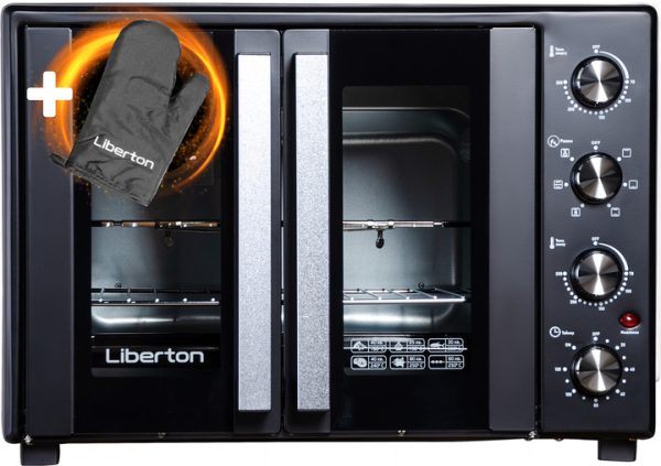 Електрична піч Liberton LEO-600 1900 Вт BlaСk Електрична піч Liberton LEO-600 1900 Вт BlaСk