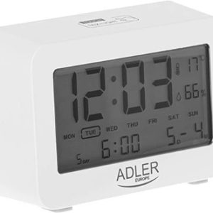 Термогігрометр Adler AD 1196 white 15х17х23 см білий Термогігрометр Adler AD 1196 white 15х17х23 см білий