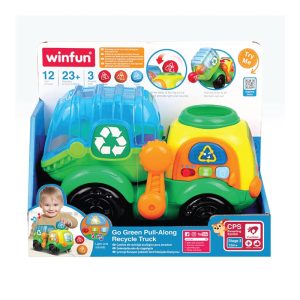 Машинка ігрова WinFun Сміттєвоз 250302-01 24 см Машинка ігрова WinFun Сміттєвоз 250302-01 24 см