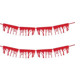 Гірлянда декоративна YES Halloween Краплі крові 801183 3 м червона Гірлянда декоративна YES Halloween Краплі крові 801183 3 м червона