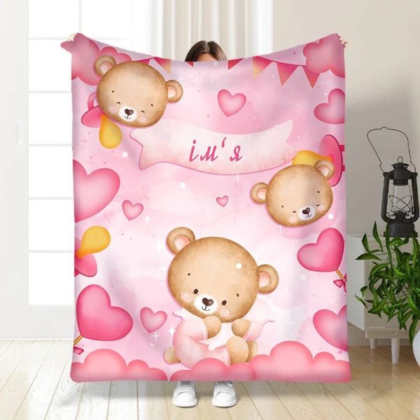 Плед 3D іменний Teddy 15730 160х200 см Плед 3D іменний Teddy 15730 160х200 см