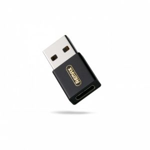 Перехідник Joymove Type-C (F) to USB (М) Remax RA-USB3-black Перехідник Joymove Type-C (F) to USB (М) Remax RA-USB3-black