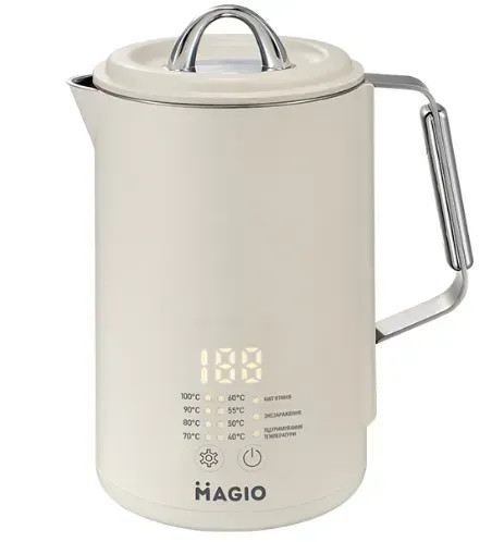 Електрочайник Magio MG-516 1.5 л бежевий Електрочайник Magio MG-516 1.5 л бежевий