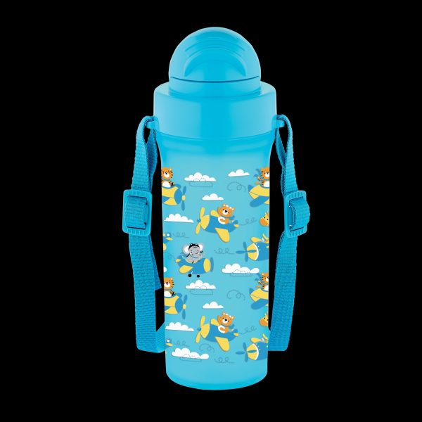 Пляшка для води дитяча Gustо Migo GT-G-912013-B 300 мл блакитна Пляшка для води дитяча Gustо Migo GT-G-912013-B 300 мл блакитна