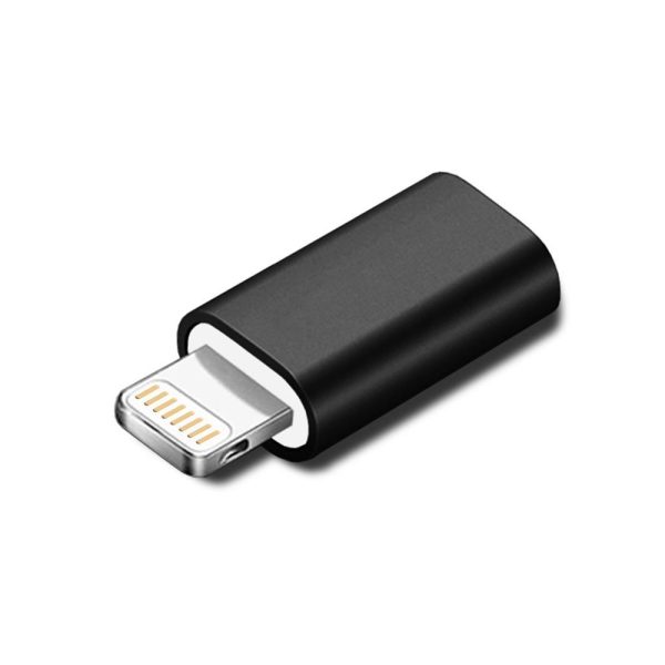 Адаптер до кабелю MicroUSB-Lightning XoKo XK-AC005-BK чорний Адаптер до кабелю MicroUSB-Lightning XoKo XK-AC005-BK чорний