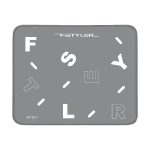 Ігрова поверхня для миші та клавіатури A4Tech FP25(Silver) 25х20 см графітовий