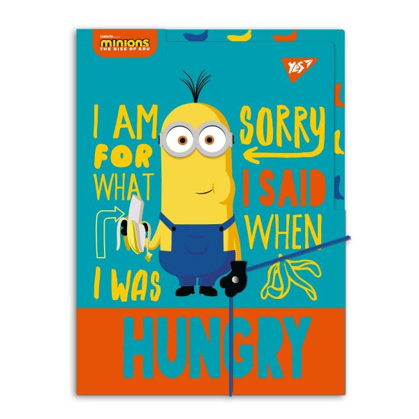 Папка з 3 роздільниками А4 YES Minions 2 492101 22,9х31,8х1 см Папка з 3 роздільниками А4 YES Minions 2 492101 22,9х31,8х1 см