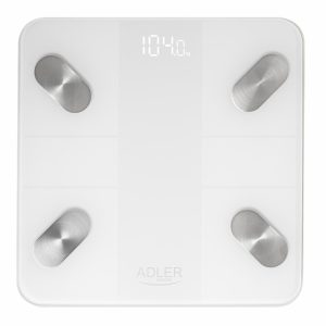 Ваги підлогові Adler Smart AD-8186 180 кг White Ваги підлогові Adler Smart AD-8186 180 кг White