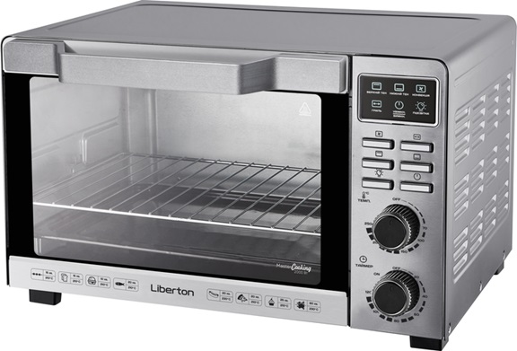 Електропіч Liberton LEO-501E Inox 50 л срібляста Електропіч Liberton LEO-501E Inox 50 л срібляста