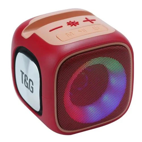 Колонка портативна Bluetooth T&G TG359 червона червона Колонка портативна Bluetooth T&G TG359 червона червона