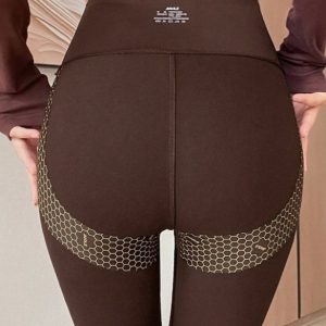 Легінси жіночі biflex з підтяжкою 20468 XL шоколадні Легінси жіночі biflex з підтяжкою 20468 XL шоколадні