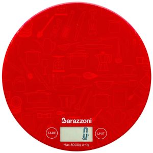 Ваги кухонні Barazzoni 80208006202 5 кг червоні Ваги кухонні Barazzoni 80208006202 5 кг червоні