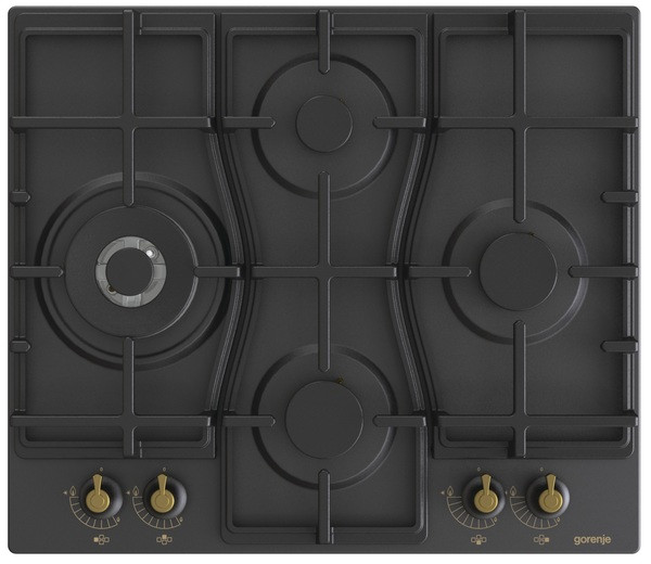 Газова варильна поверхня Gorenje GW-6D42-СLB Газова варильна поверхня Gorenje GW-6D42-СLB