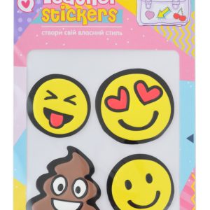 Набір наклейок YES Leather stikers Smile 531628 Набір наклейок YES Leather stikers Smile 531628