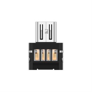 Адаптер до кабелю MicroUSB-USB XoKo XK-AC055-SL сріблястий Адаптер до кабелю MicroUSB-USB XoKo XK-AC055-SL сріблястий