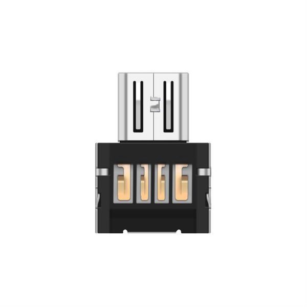 Адаптер до кабелю MicroUSB-USB XoKo XK-AC055-SL сріблястий Адаптер до кабелю MicroUSB-USB XoKo XK-AC055-SL сріблястий