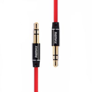 Кабель Audio AUX RM-L200 miniJack 3.5 male to male 2.0 м red Remax 320103 Кабель Audio AUX RM-L200 miniJack 3.5 male to male 2.0 м red Remax 320103