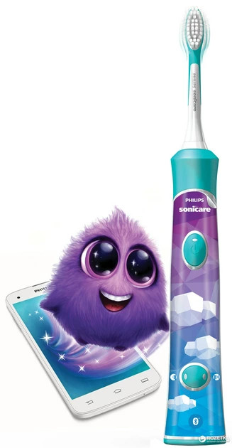 Дитяча електрична зубна щітка Philips SoniСare For Kids HX6322-04 Дитяча електрична зубна щітка Philips SoniСare For Kids HX6322-04