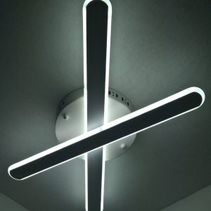 Люстра світлодіодна стельова LED світильник для квартири на стелю лед 25332 Білий 8х35х60 см. Люстра світлодіодна стельова LED світильник для квартири на стелю лед 25332 Білий 8х35х60 см.