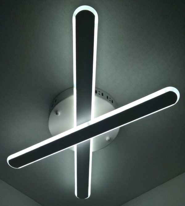 Люстра світлодіодна стельова LED світильник для квартири на стелю лед 25332 Білий 8х35х60 см. Люстра світлодіодна стельова LED світильник для квартири на стелю лед 25332 Білий 8х35х60 см.