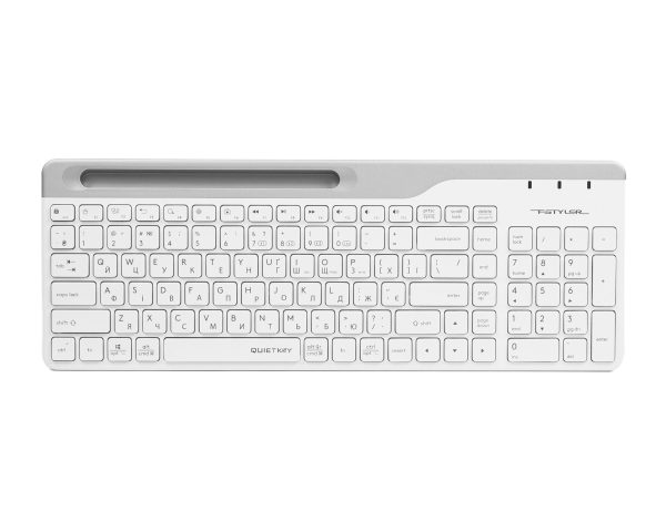 Клавіатура бездротова A4Tech Fstyler FBK25(White) біла