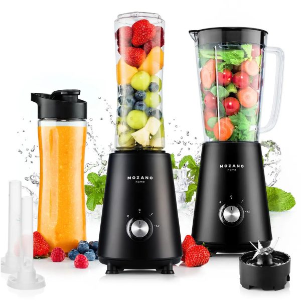 Блендер Mozano Nutri Sport 3in1 MOZ-NS-31450 450 Вт blaСk Блендер Mozano Nutri Sport 3in1 MOZ-NS-31450 450 Вт blaСk