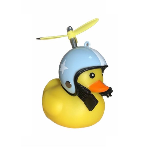 Автомобільна качка з шоломом та кріпленням Funny Ducks Blue White 2 10042 Автомобільна качка з шоломом та кріпленням Funny Ducks Blue White 2 10042