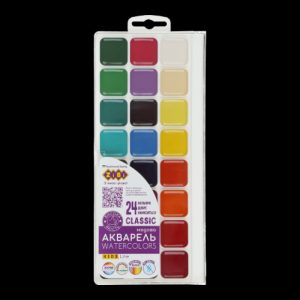 Акварель ZiBi ZB-6587 24 кольори Акварель ZiBi ZB-6587 24 кольори