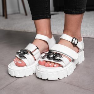 Жіночі сандалі Fashion Nala 3651 39 розмір 24,5 см Білий