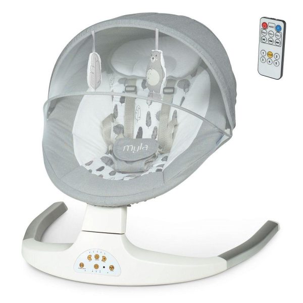 Загойдуючий центр El Camino Myla ME-1074-Soft-Gray сірий Загойдуючий центр El Camino Myla ME-1074-Soft-Gray сірий